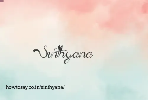 Sinthyana
