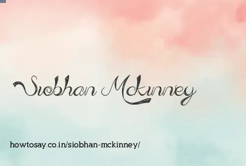 Siobhan Mckinney