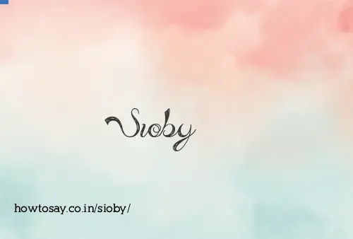 Sioby