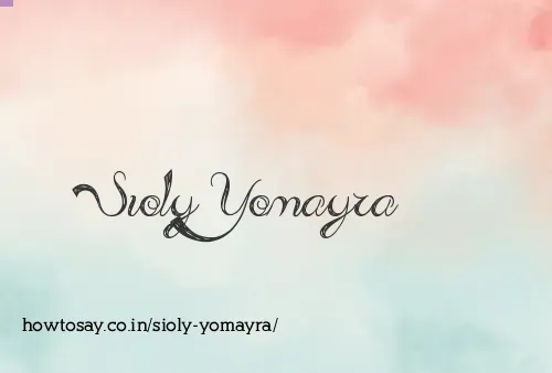 Sioly Yomayra