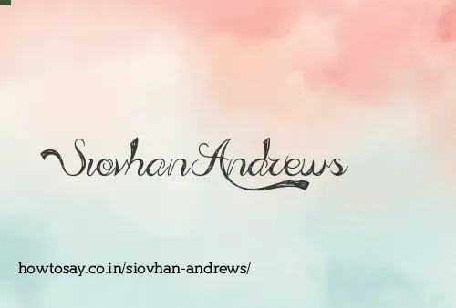 Siovhan Andrews