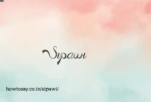 Sipawi