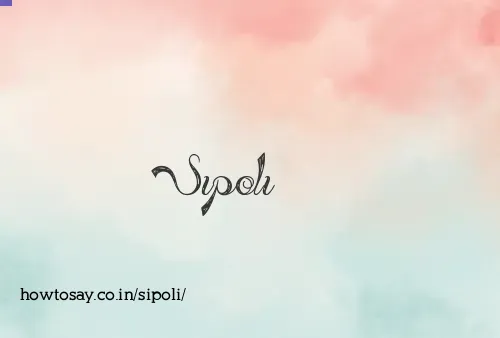 Sipoli