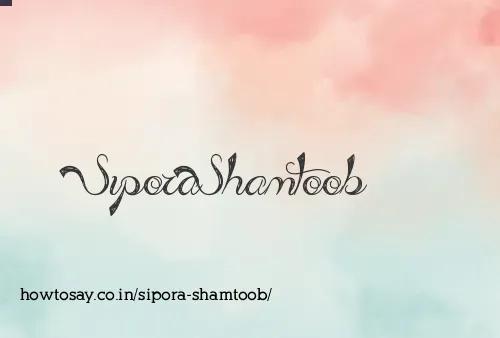 Sipora Shamtoob