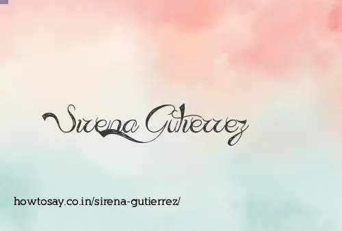 Sirena Gutierrez