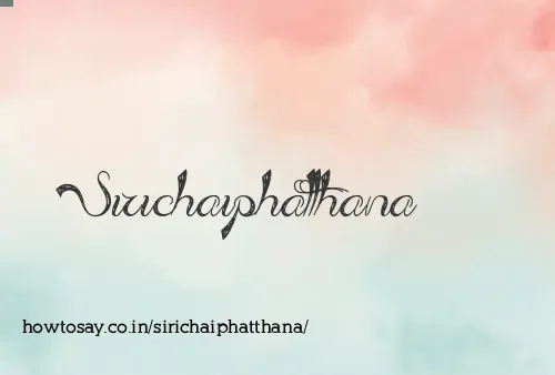 Sirichaiphatthana