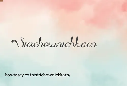 Sirichownichkarn