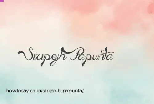 Siripojh Papunta