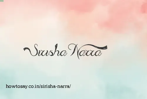 Sirisha Narra