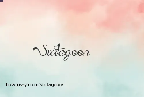 Siritagoon
