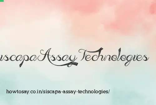 Siscapa Assay Technologies