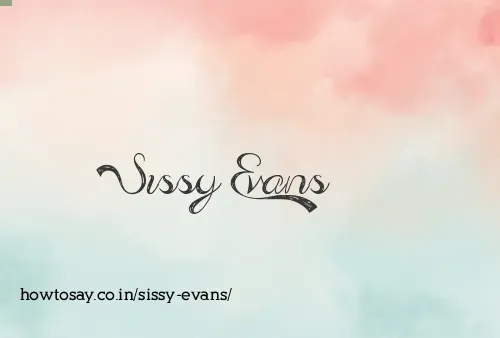 Sissy Evans