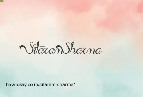 Sitaram Sharma