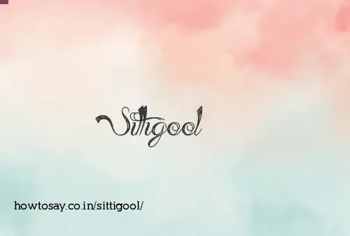 Sittigool
