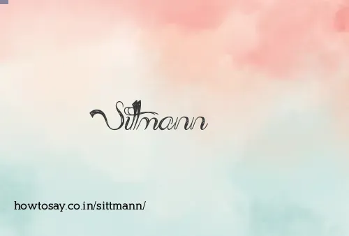 Sittmann