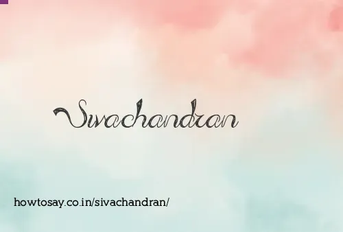 Sivachandran