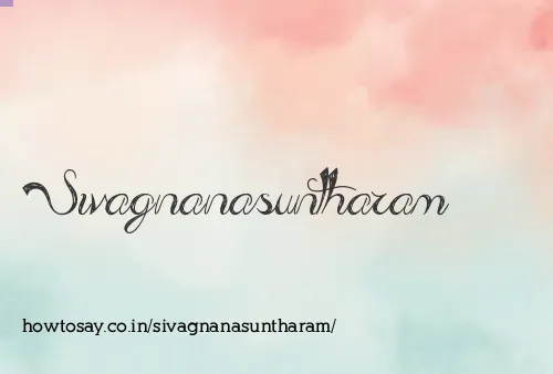 Sivagnanasuntharam
