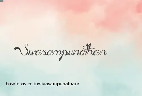 Sivasampunathan