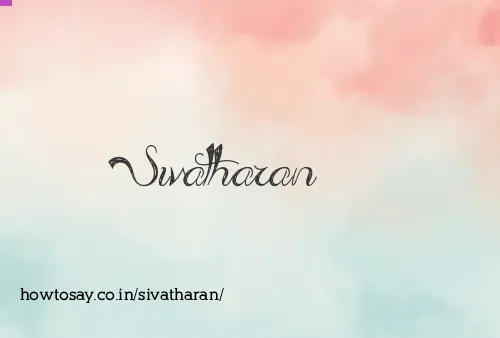 Sivatharan