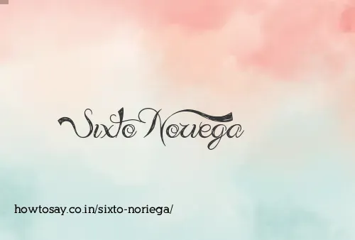 Sixto Noriega