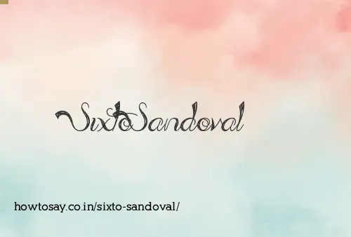 Sixto Sandoval