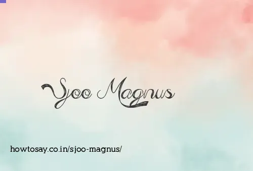 Sjoo Magnus