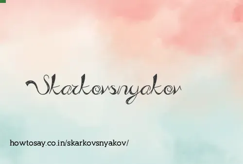Skarkovsnyakov