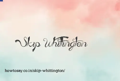 Skip Whittington
