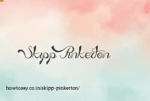 Skipp Pinkerton