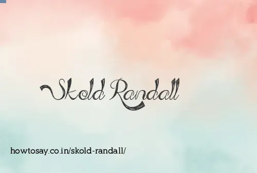 Skold Randall