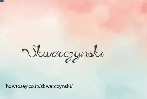 Skwarczynski