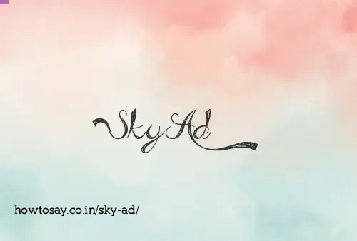 Sky Ad