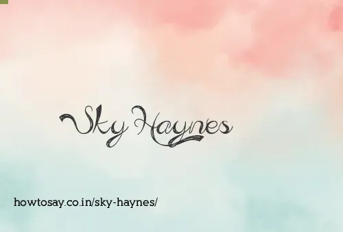 Sky Haynes