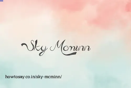 Sky Mcminn
