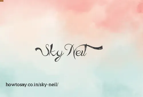 Sky Neil