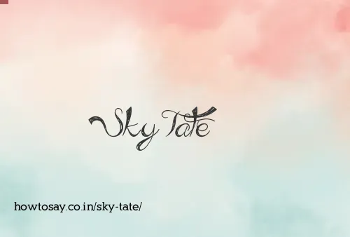 Sky Tate
