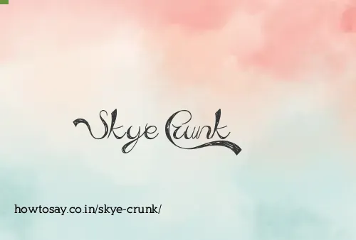Skye Crunk