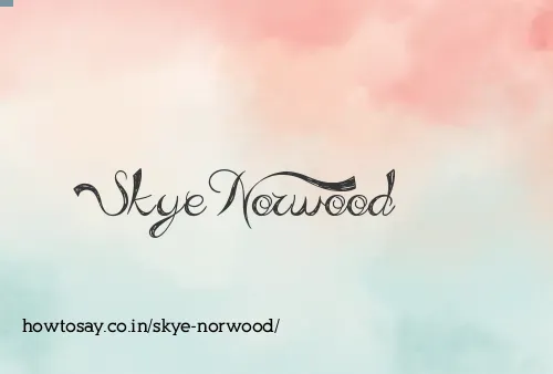 Skye Norwood