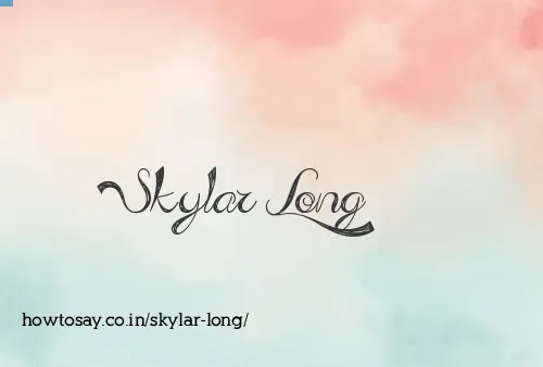 Skylar Long