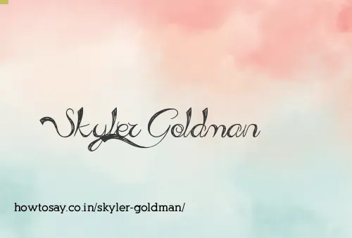 Skyler Goldman