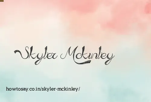 Skyler Mckinley
