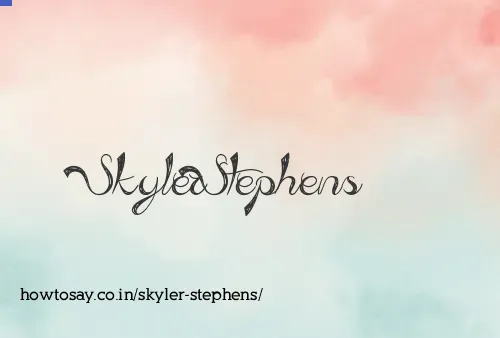 Skyler Stephens
