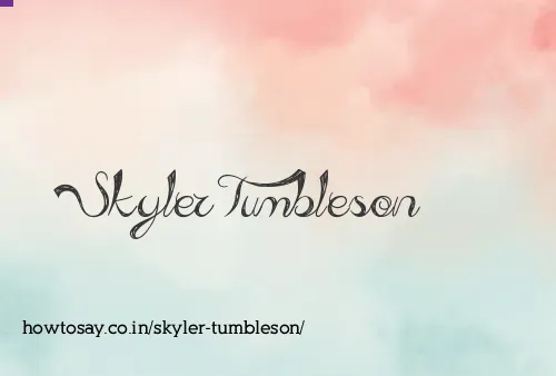 Skyler Tumbleson