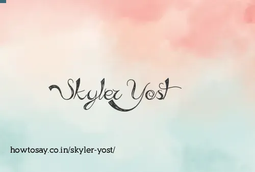 Skyler Yost