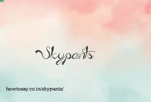 Skypants