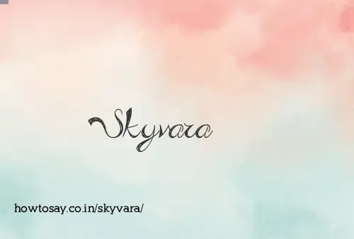Skyvara