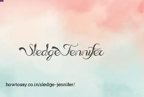 Sledge Jennifer