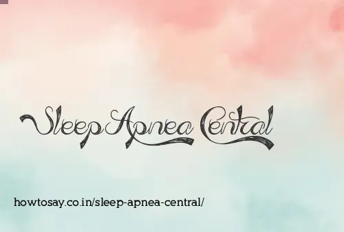 Sleep Apnea Central