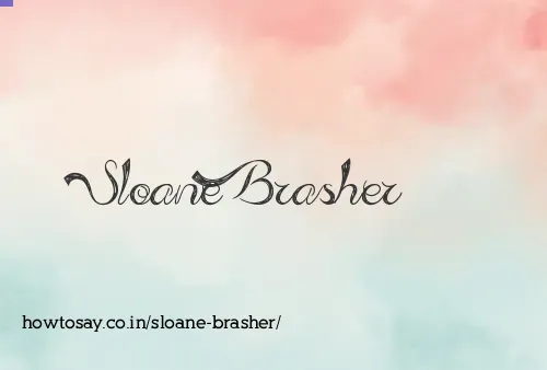 Sloane Brasher