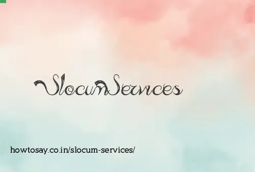 Slocum Services